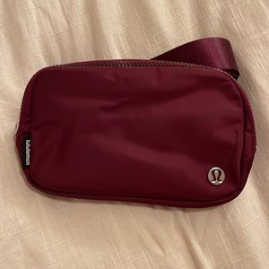 Lululemon Everywhere Belt Bag- Red Merlot